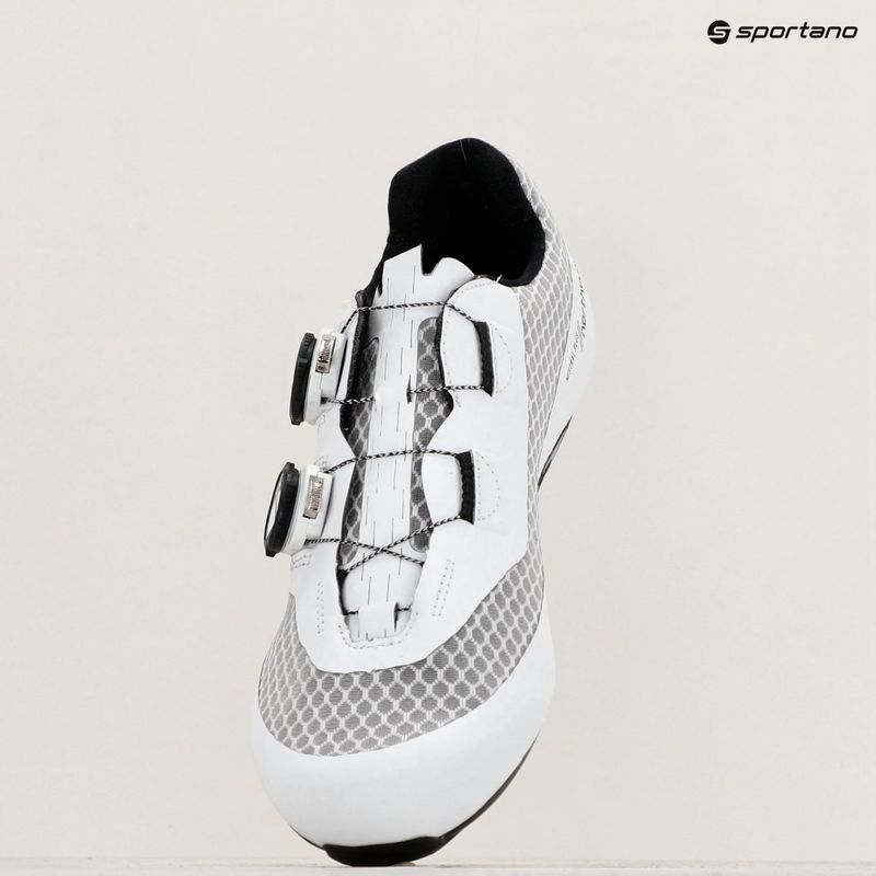 Мъжки обувки за шосейно колоездене Northwave Mistral Plus white/black 9