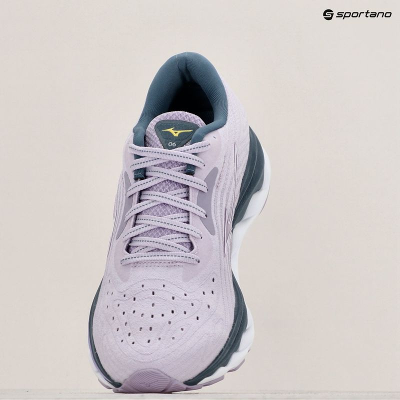 Дамски обувки за бягане Mizuno Wave Sky 6 pastililac/whitee/china blue 9