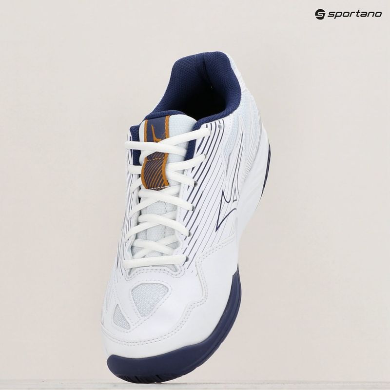 Мъжки волейболни обувки Mizuno Cyclone Speed 4 white/blueribbon/mp gold 9