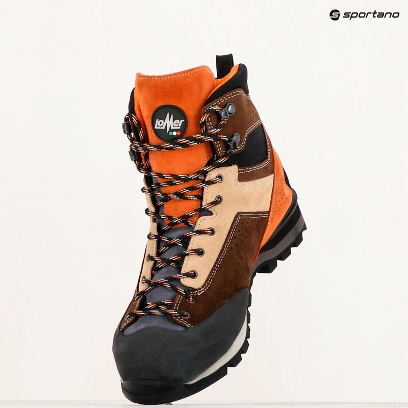 Мъжки обувки за трекинг Lomer Badia High Mtx chocolate/brick 14