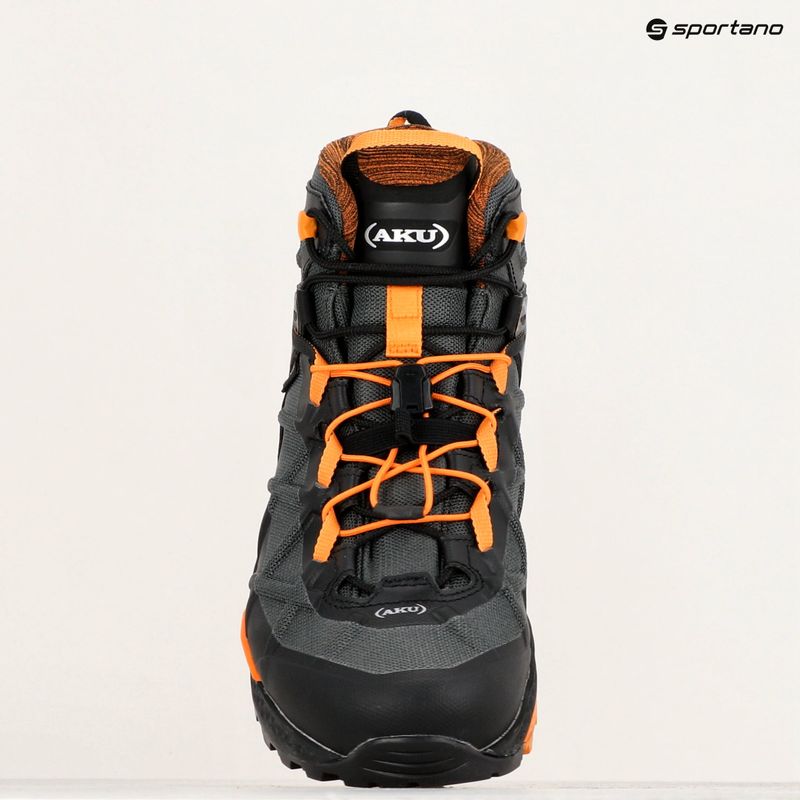 Мъжки туристически обувки AKU Rocket Mid DFS GTX black/orange 9