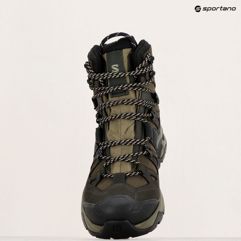 Мъжки обувки за трекинг Salomon Quest 4 GTX olive night/peat/safari 10