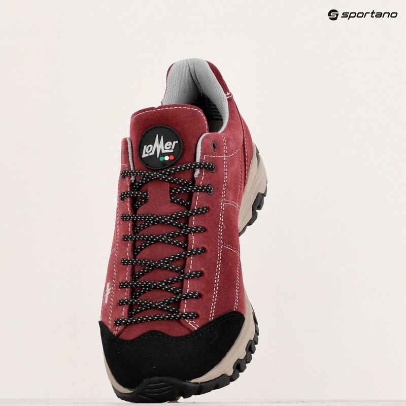 Дамски туристически обувки Lomer Maipos Mtx Suede cremisi 9