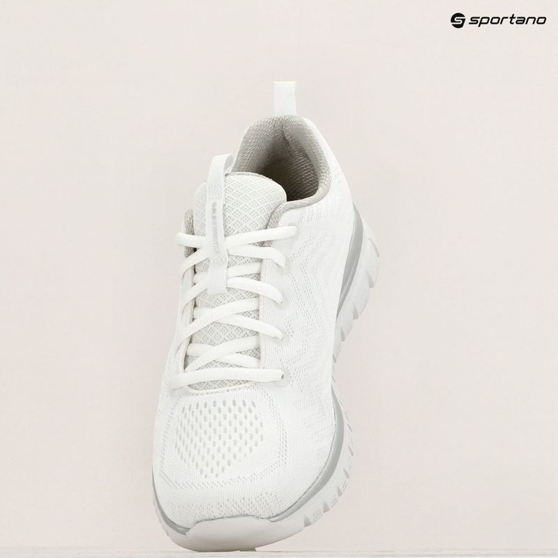 Дамски обувки SKECHERS Graceful Get Connected white/silver 9