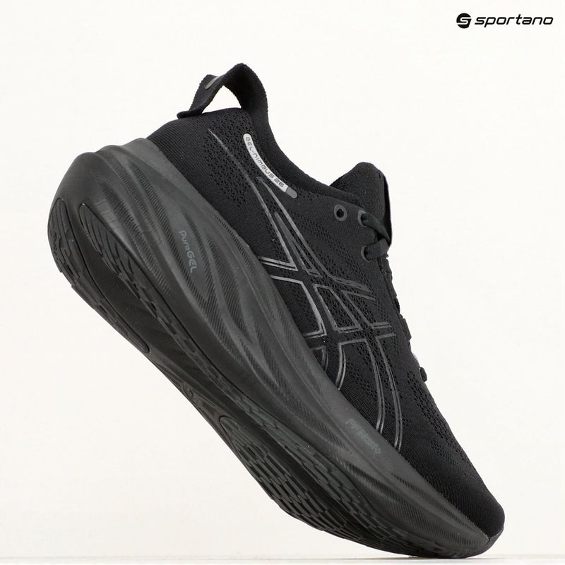 Дамски обувки за бягане ASICS Gel-Nimbus 26 black/black 9
