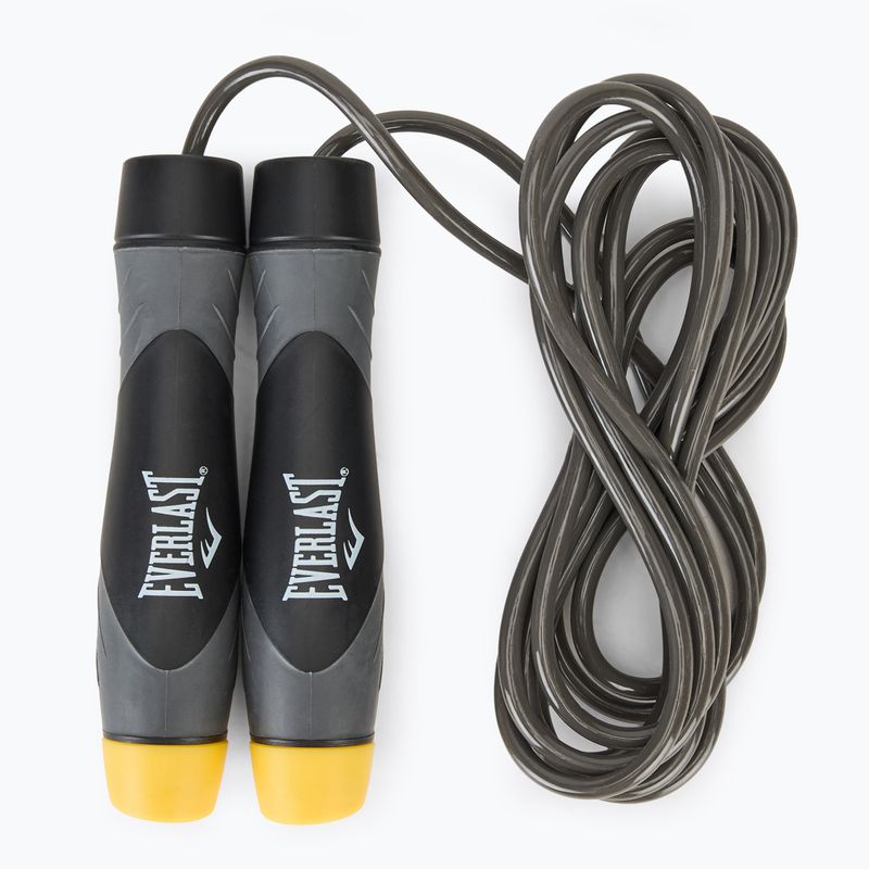 Въже за скачане с тежести Everlast Weighted Jump Rope grey/black