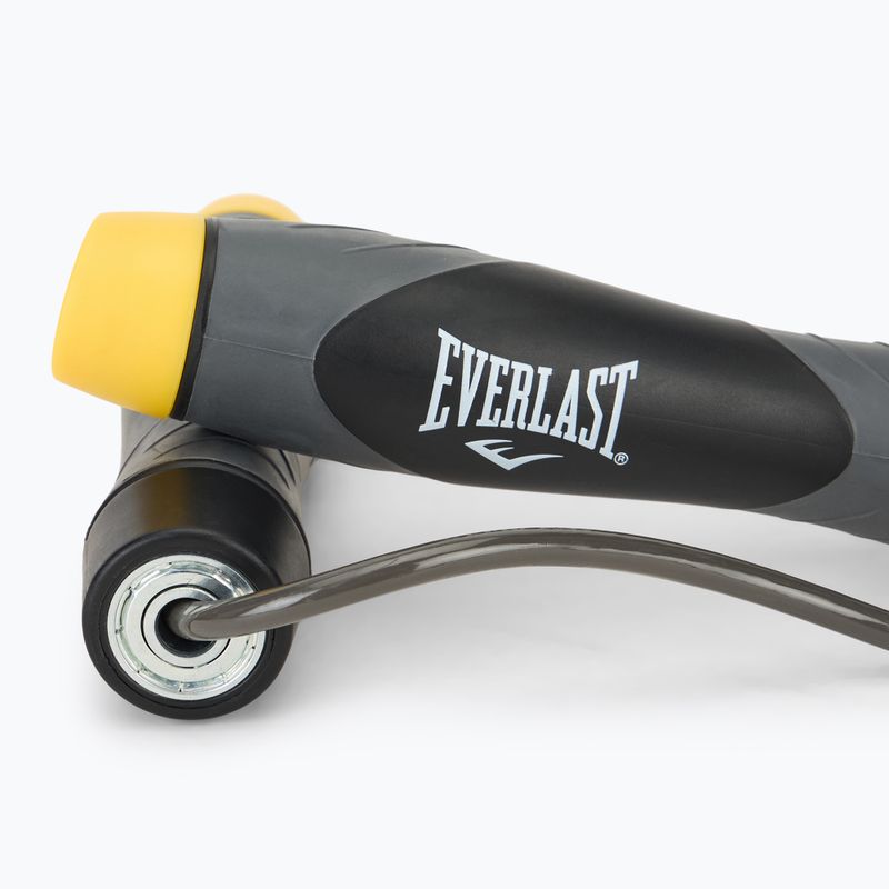 Въже за скачане с тежести Everlast Weighted Jump Rope grey/black 2