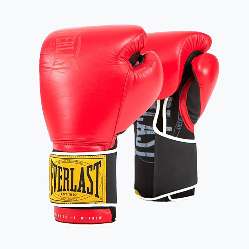 Боксови ръкавици Everlast 1910 Classic Pro red 8