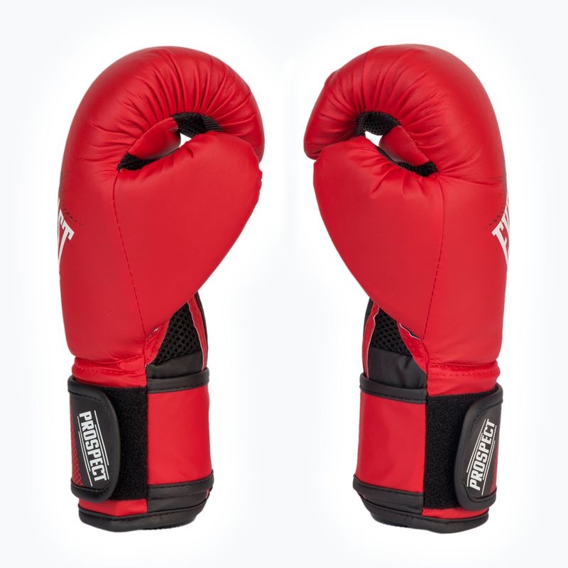 EVERLAST junior Pu Prospect Ръкавици детски боксови ръкавици червени EV4600 4