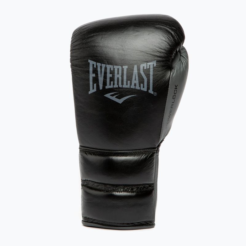 Боксови ръкавици Everlast Powerlock 2 Laced Pro Training black 8