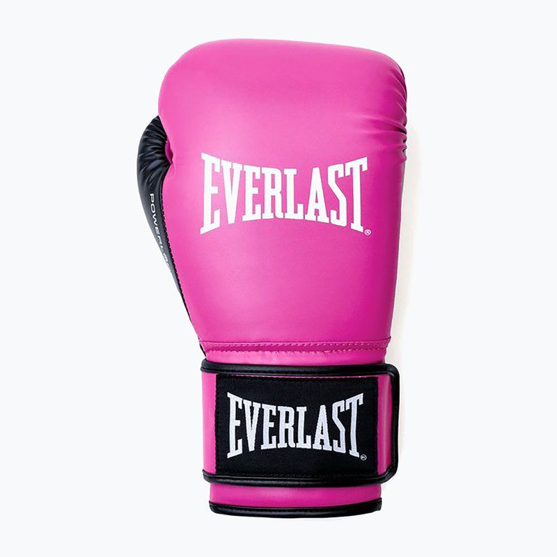 Боксови ръкавици Everlast Powerlock Pro OG H&L Training Glove pink/black 2