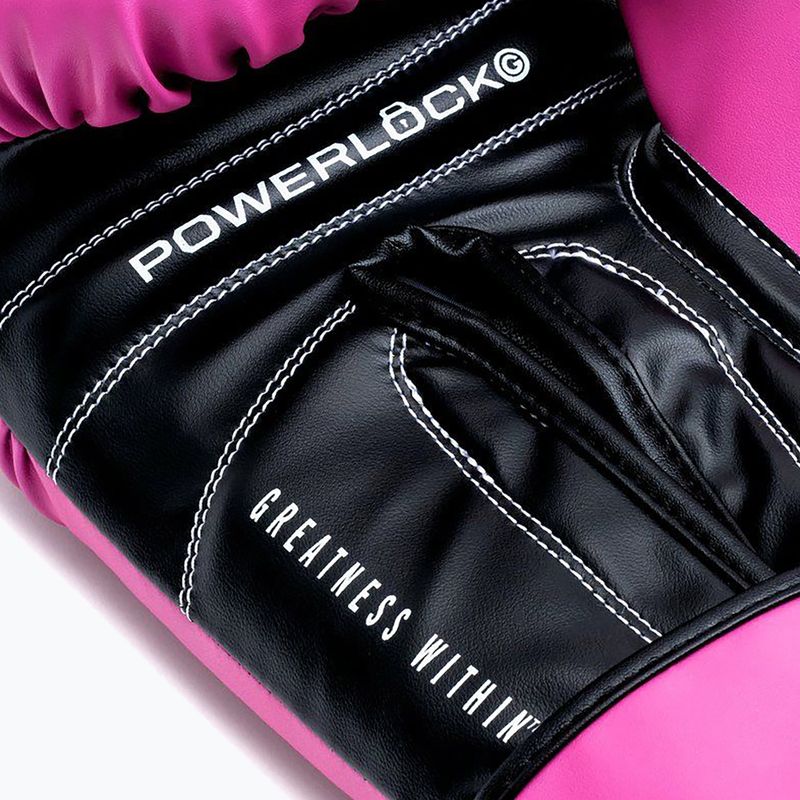 Боксови ръкавици Everlast Powerlock Pro OG H&L Training Glove pink/black 6
