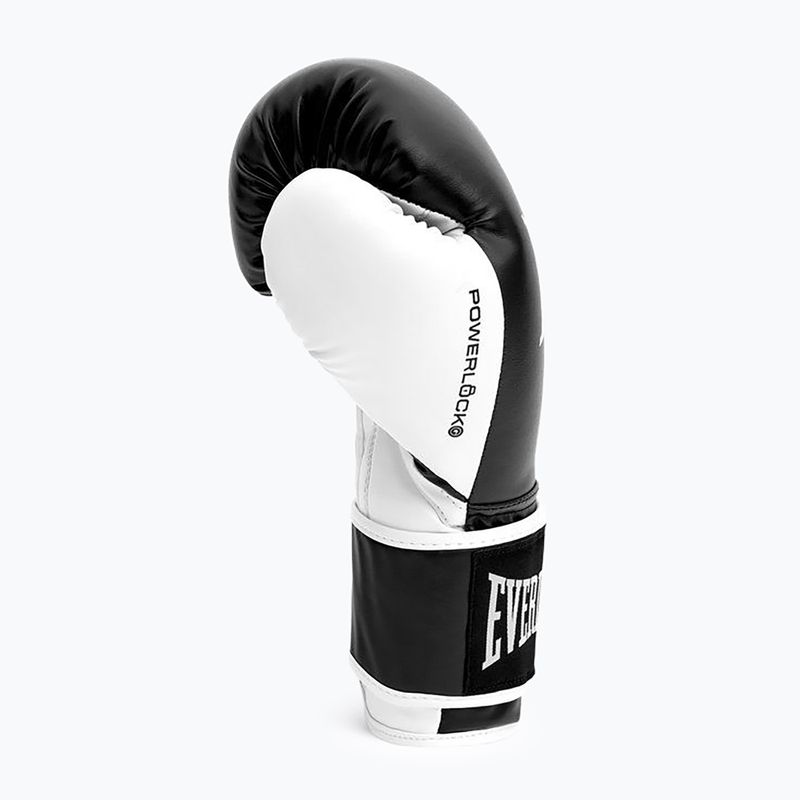 Боксови ръкавици Everlast Powerlock Pro OG H&L Training Glove white/black 4