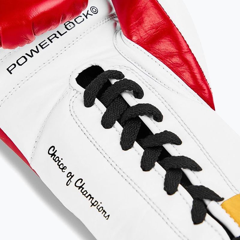 Боксьорски ръкавици Everlast Powerlock OG Pro Fight red/white 4