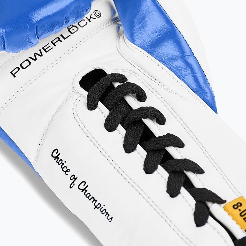 Боксьорски ръкавици Everlast Powerlock OG Pro Fight blue/white 5