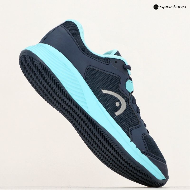 Мъжки обувки за тенис HEAD Sprint Evo 3.0 Clay blueberry/fiery coral 9