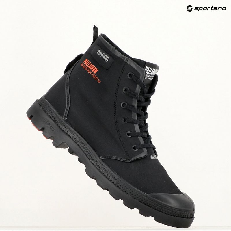 Palladium Pampa Lite+ Hi черни ботуши 10
