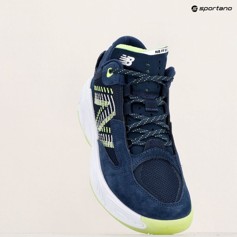 Баскетболни обувки New Balance Fresh Foam BB v2 navy/lime 9