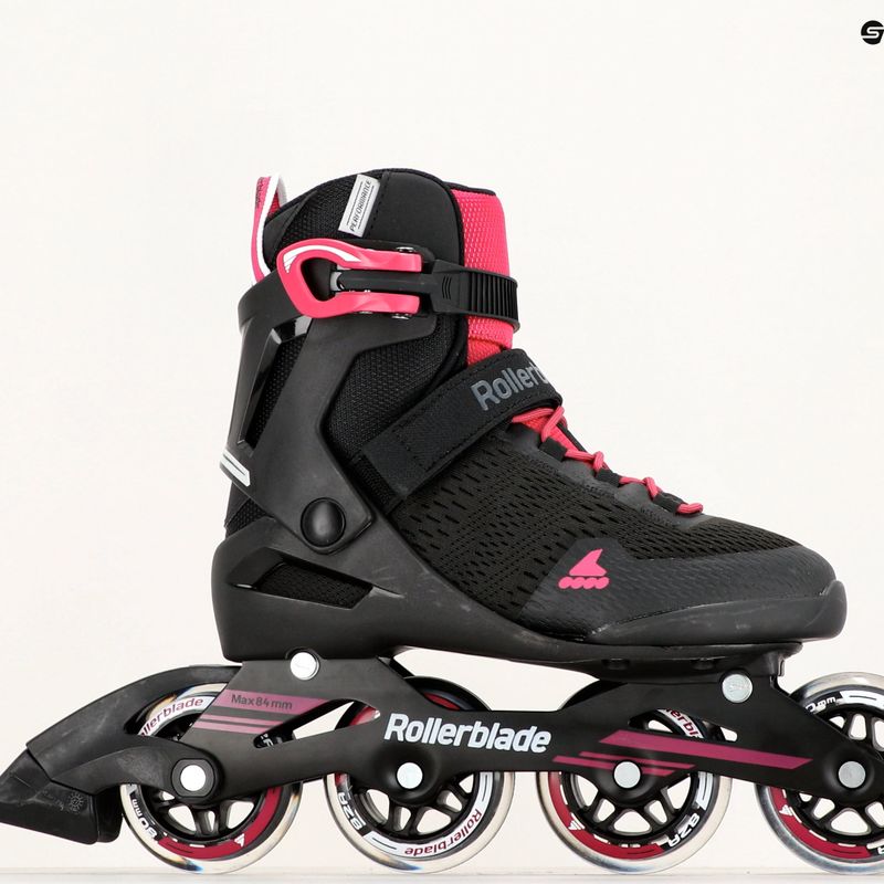 Дамски ролери Rollerblade Sirio 80 black/raspberry 9