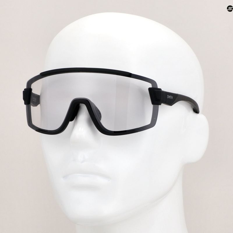 Слънчеви очила Smith Wildcat matte black/photochromic clear to grey 8