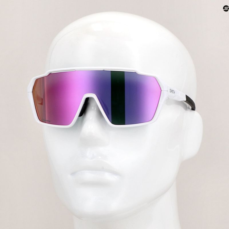 Слънчеви очила Smith Shift MAG white/chromapop violet mirror 8