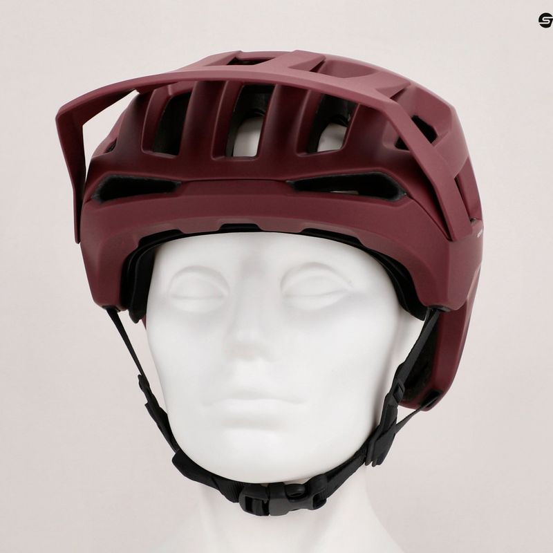 Велосипедна каска POC Kortal propylene red matt 10