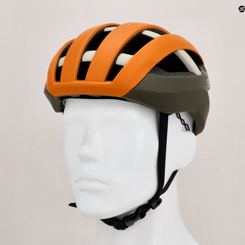 Велосипедна каска Smith Network MIPS matte sunrise/forest bone 7