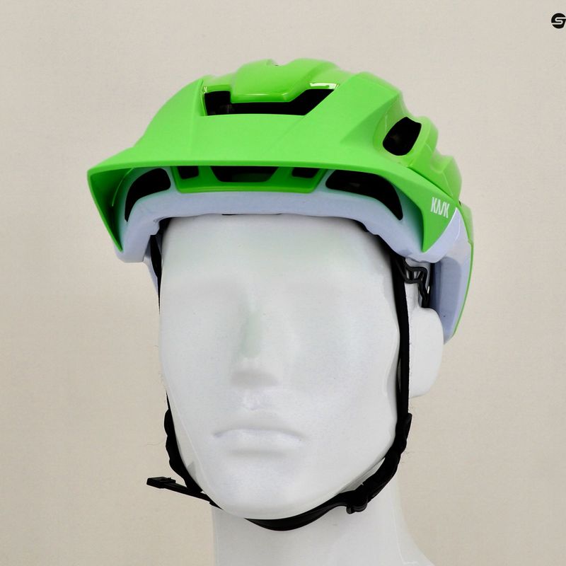 Каска за велосипед KASK Caipi lime 11