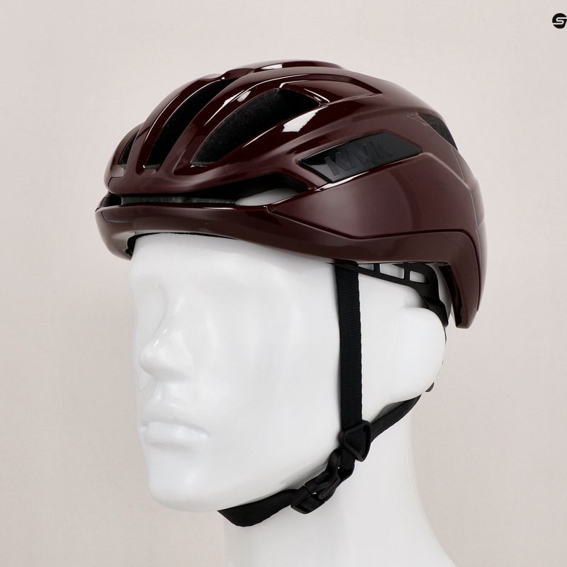 Велосипедна каска KASK Sintesi wine red 11