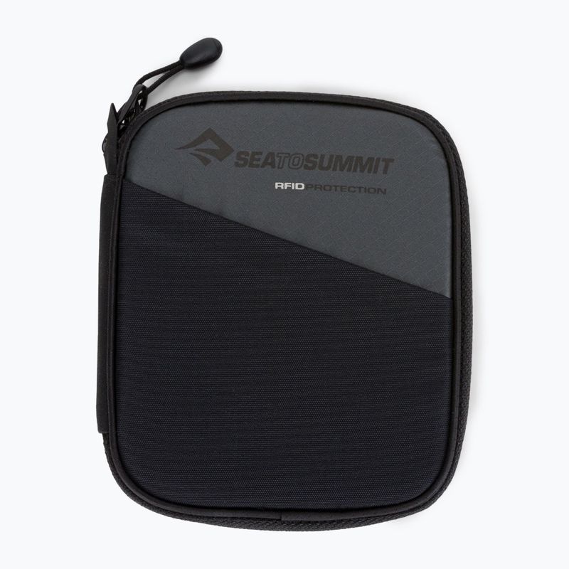 Sea to Summit Пътнически портфейл RFID защита сиво/черно ATLTWRFIDSBK 2