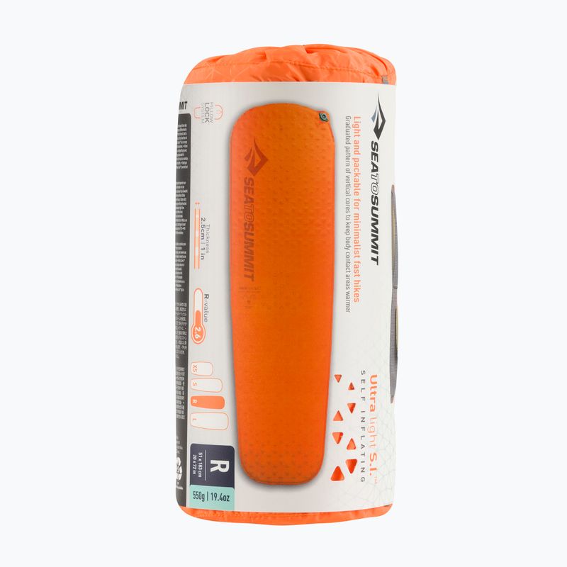 Sea to Summit UltraLight самонадуваща се постелка Regular 2.5 cm orange AMSIULR 2