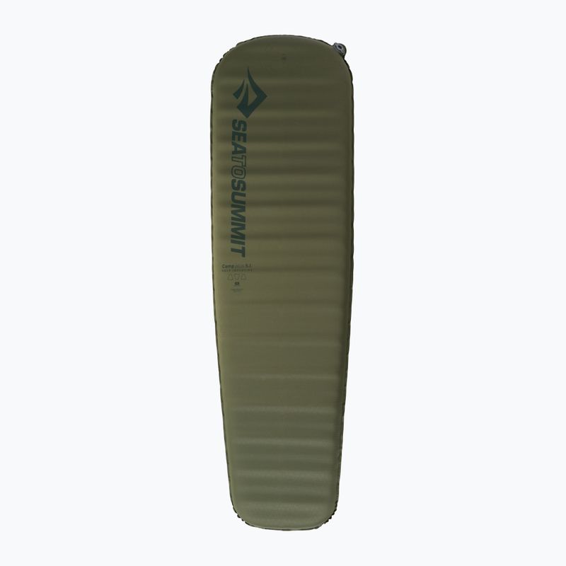 Sea to Summit Camp Plus Regular 2.5 cm Зелена самонадуваема постелка AMSICAPLR 2