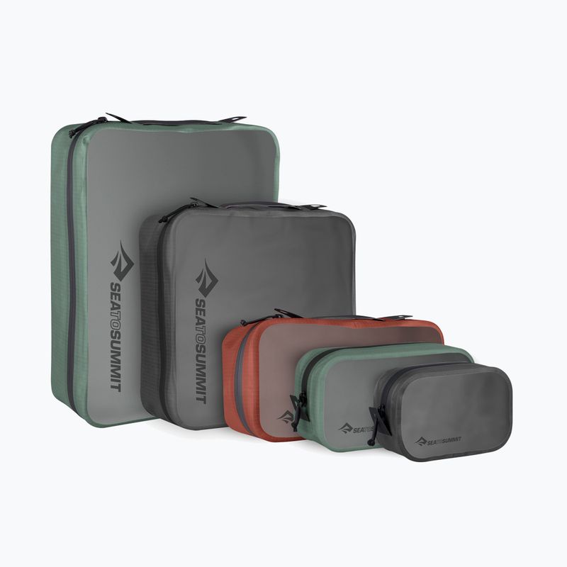 Туристически органайзер Sea to Summit Hydraulic Packing Cube M picante 2