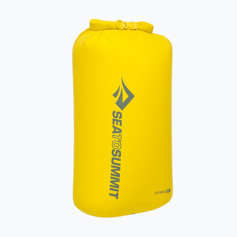 Sea to Summit Олекотена суха чанта 20 l sulphur yellow