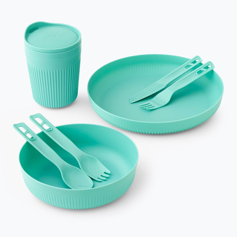 Комплект туристически съдове за хранене Sea to Summit Passage Dinnerware blue 2