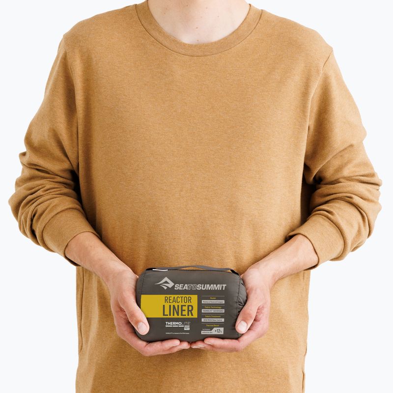 Подложка за спален чувал Sea to Summit Reactor Mummy compact yellow 7