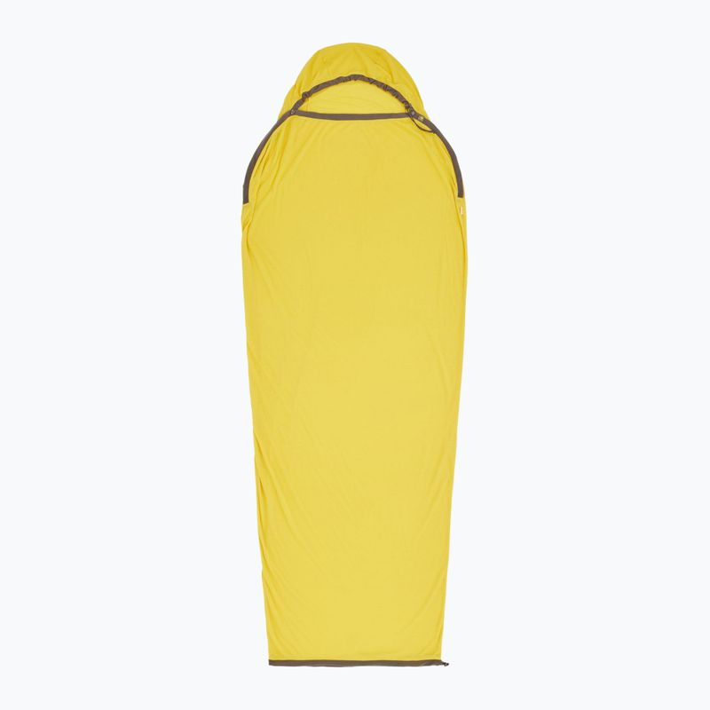 Подложка за спален чувал Sea to Summit Reactor Sleeping Bag Liner Mummy standard yellow