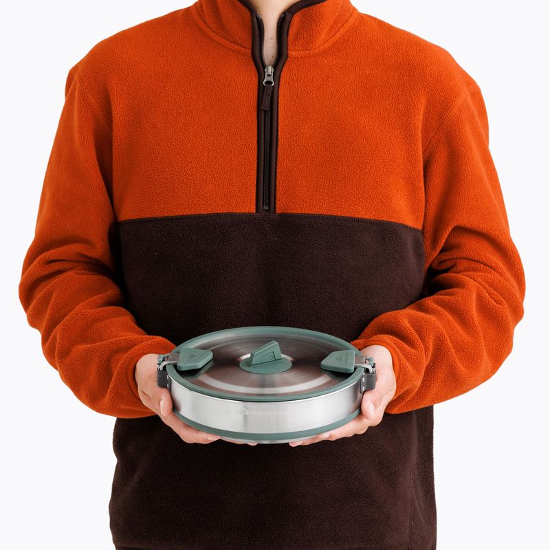 Туристическа тенджера Sea To Summit Detour Stainless Steel Collapsible 3 l laurel wreath 6