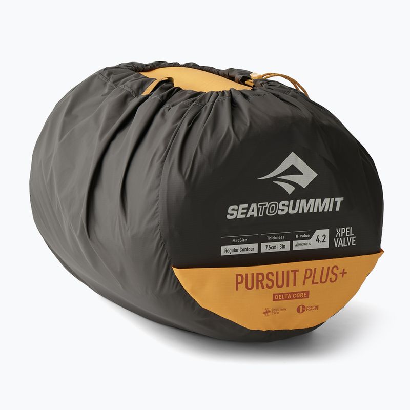Sea To Summit Pursuit Plus SI Regular жълта самонадуваема постелка 7