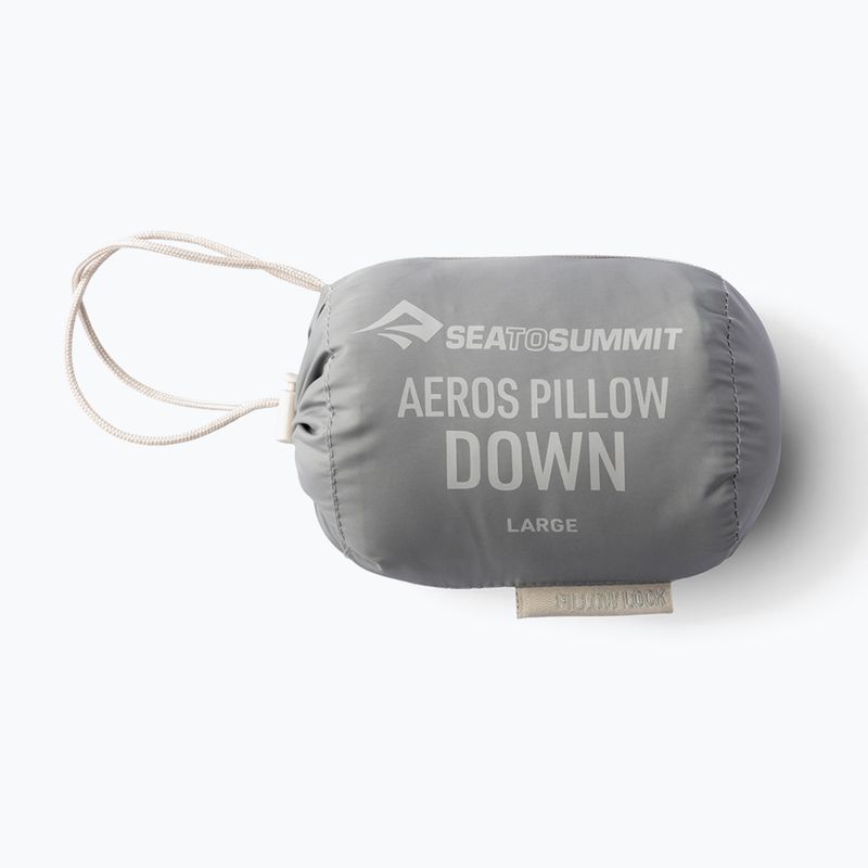 Туристическа възглавница Sea to Summit Aeros Down R neutral grey 3