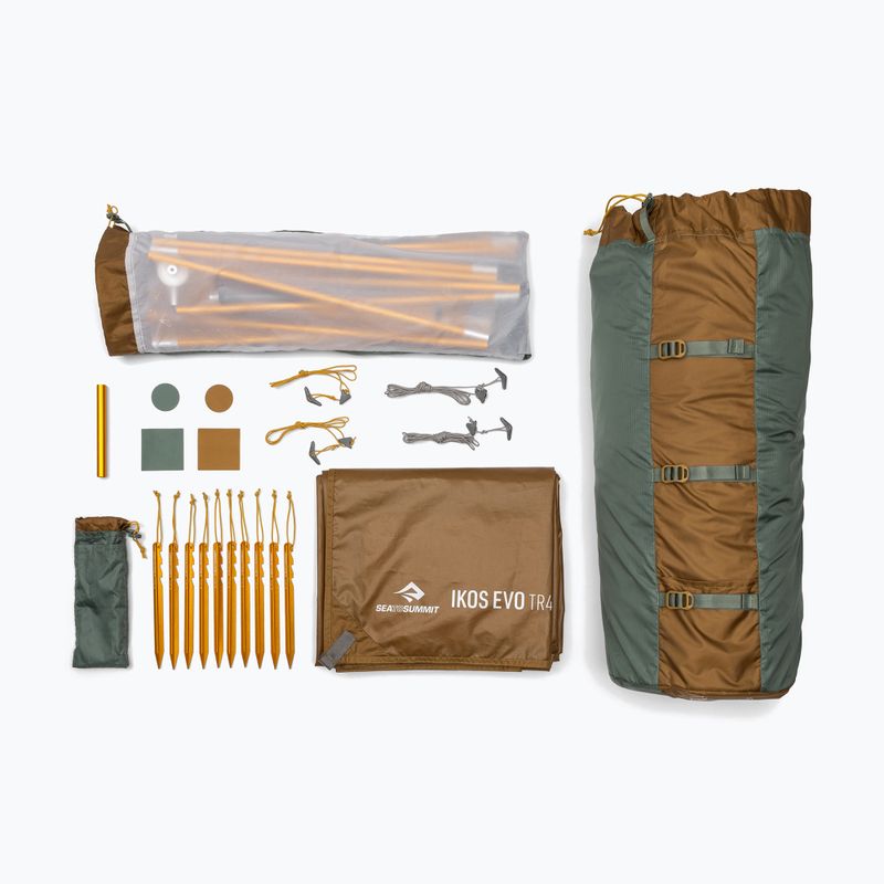 Палатка за къмпинг 4-местна Sea to Summit Ikos Evo Tent 4 laurel wreath 12