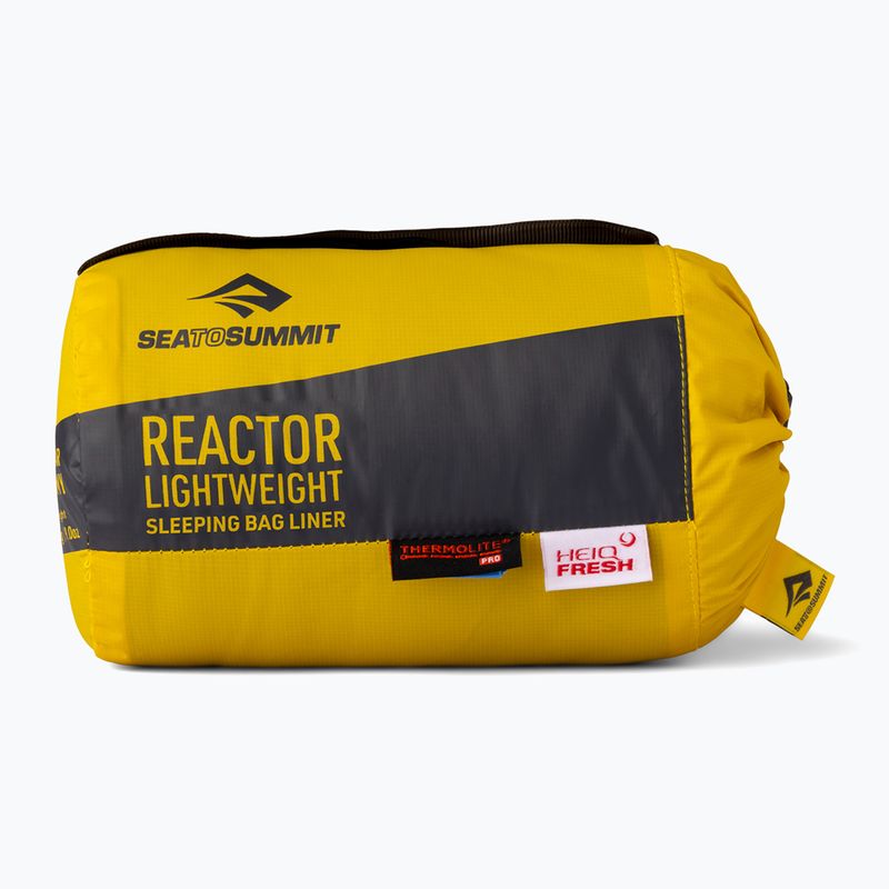 Вътрешна подложка за спален чувал Sea To Summit ReacTor Lightweight pewter 4