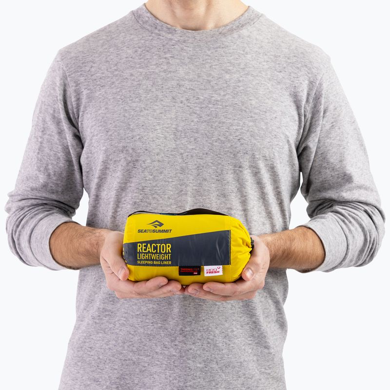 Вътрешна подложка за спален чувал Sea To Summit ReacTor Lightweight pewter 5