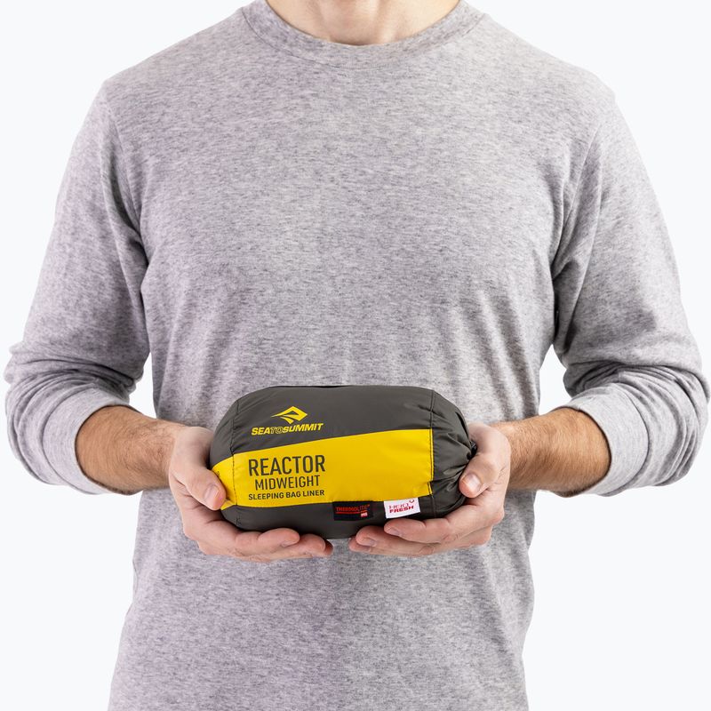 Вътрешна подложка за спален чувал Sea To Summit ReacTor Midweight beluga 5