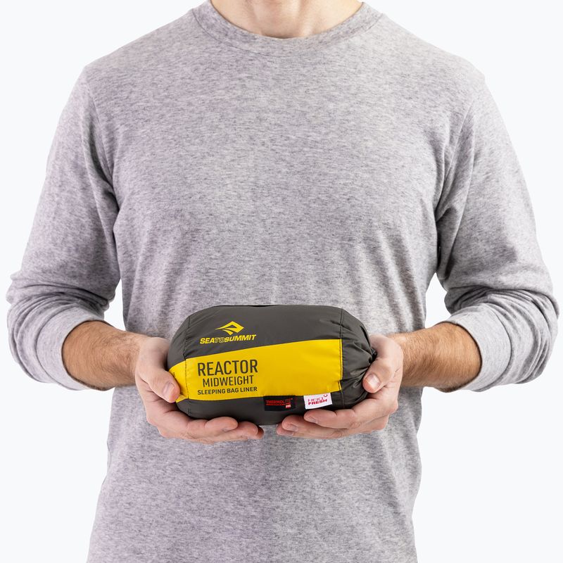 Вътрешна подложка за спален чувал Sea To Summit ReacTor Midweight beluga 5