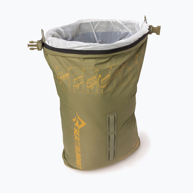 Чувал за боклук Sea To Summit Trash Dry 10 l burnt olive 2