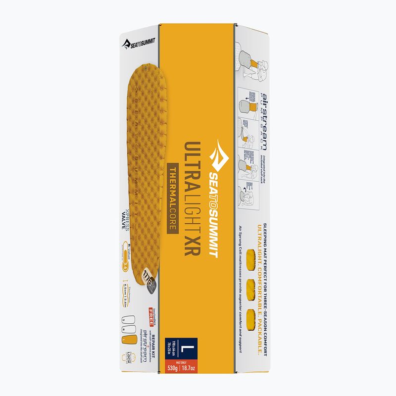 Надуваем матрак Sea To Summit UltraLight XR Unsulated размер L arrowwood 3