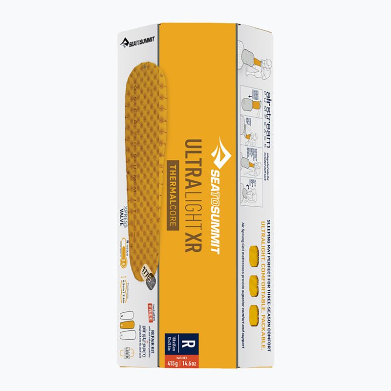 Надуваем дюшек/матрак Sea To Summit UltraLight XR Unsulated arrowwood 3