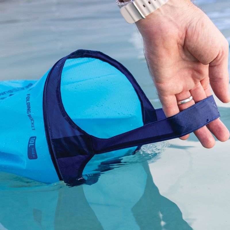 Кофичка Sea To Summit Ultra-Sil Folding 10 l blue atoll 3