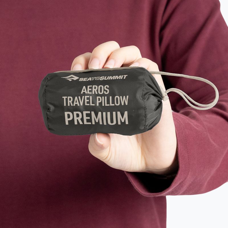 Туристическа възглавница Sea To Summit Aeros Premium Travel jet black 6